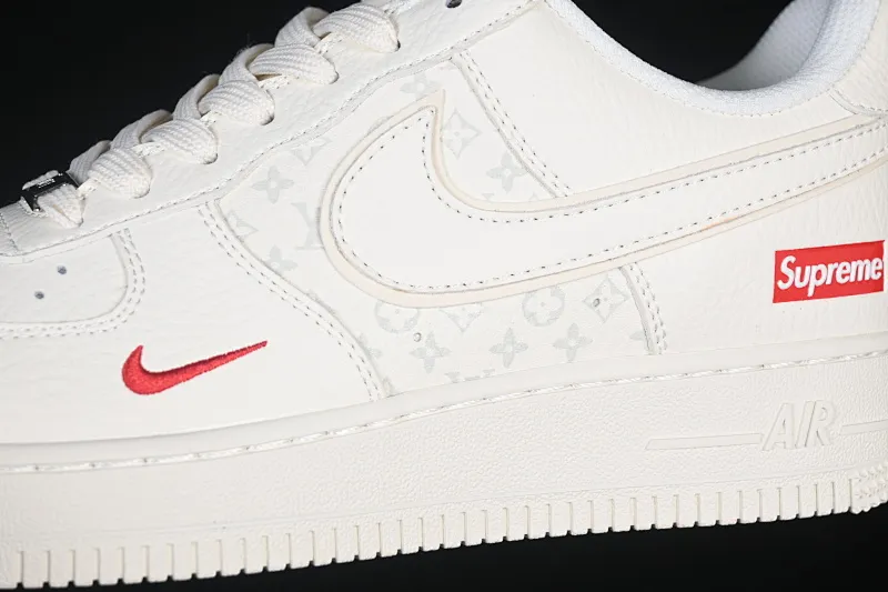 All categories Nk Air Force 1 Air Force series Nk Air Force 1 Low Air Force low-top Nike Air Force 1'07 Low joint model pure white Air Force 1 low-top casual sneakers MM3399-815